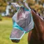 WeatherBeeta ComFiTec Deluxe Fine Mesh Fly Mask with Ears/Nose - Grey