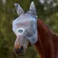 WeatherBeeta ComFiTec Fine Mesh Fly Mask with Ears/Tassels - Grey