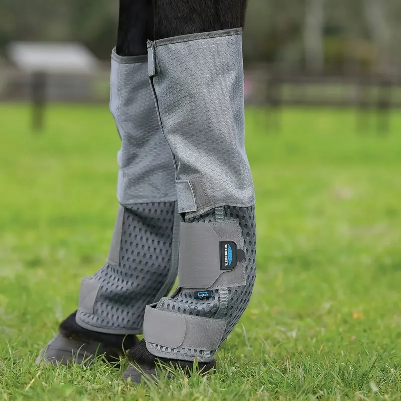 WeatherBeeta ComFiTec Hexi Shield Fly Wraps - Grey/Silver