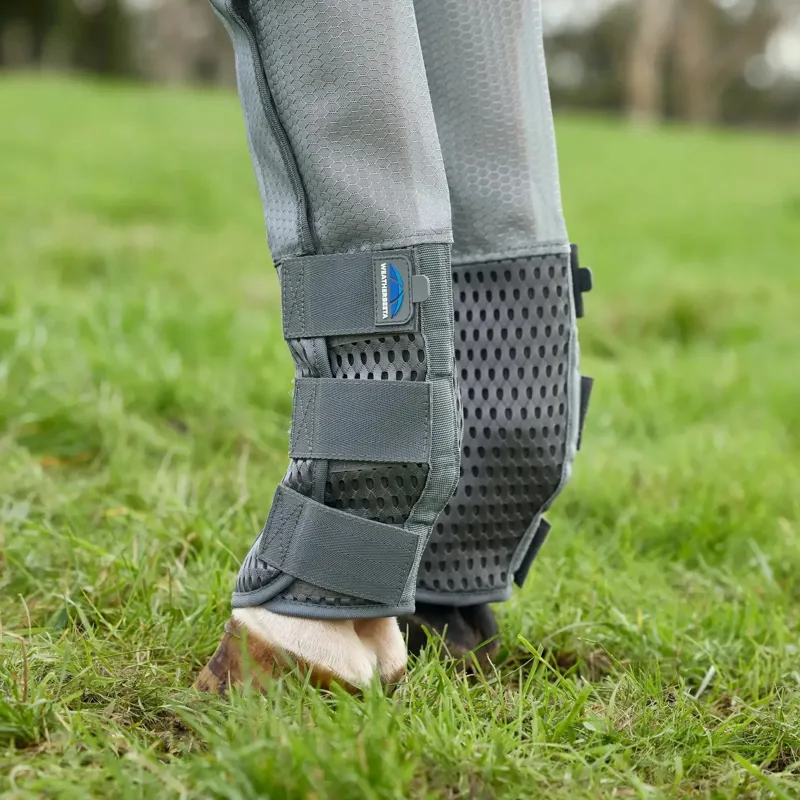 WeatherBeeta ComFiTec Hexi Shield Fly Wraps - Grey/Silver-4