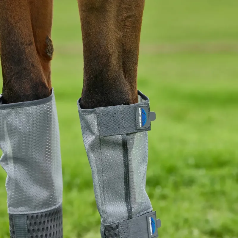 WeatherBeeta ComFiTec Hexi Shield Fly Wraps - Grey/Silver-1