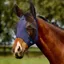 WeatherBeeta ComFiTec Deluxe Stretch Fly Mask with Ears - Navy/Black