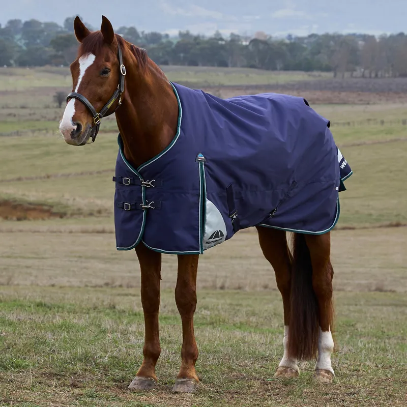 WeatherBeeta ComFiTec Plus Dynamic 100g Standard Turnout Rug - Navy