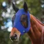 WeatherBeeta ComFiTec Stretch Fly Mask with Ears - Cobalt/Black