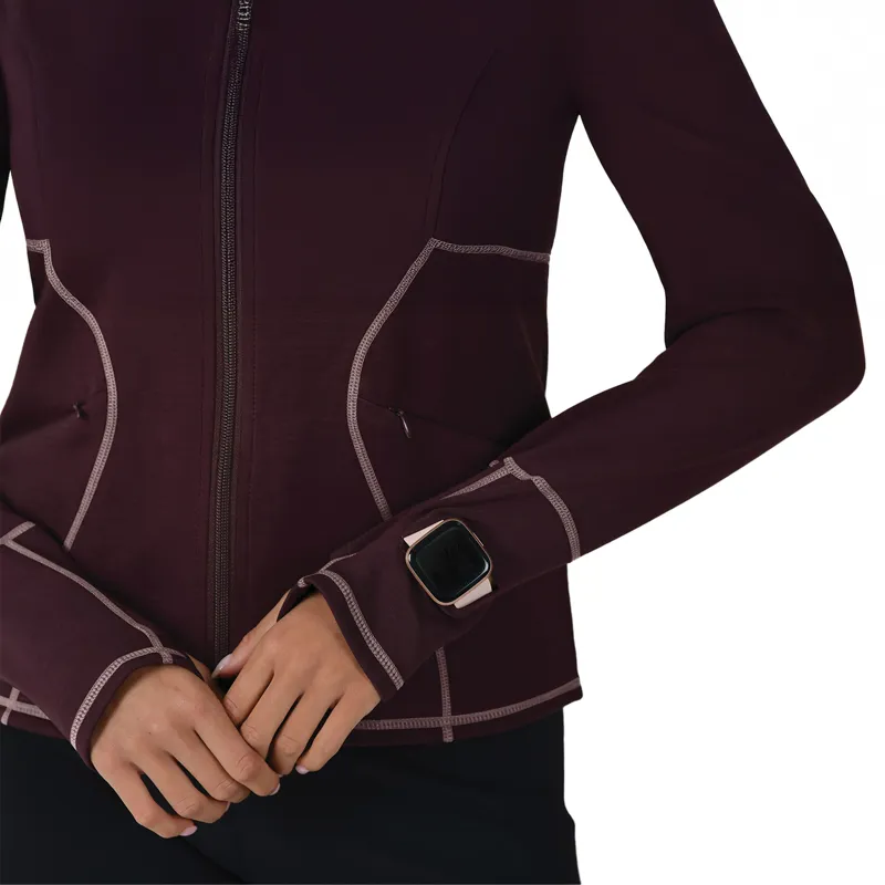 Weatherbeeta Copper Womens Performance Jacket - Mulberry-3