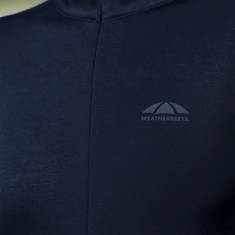 Weatherbeeta Copper Womens Half Zip Long Sleeve Mid Layer Top - Navy-5