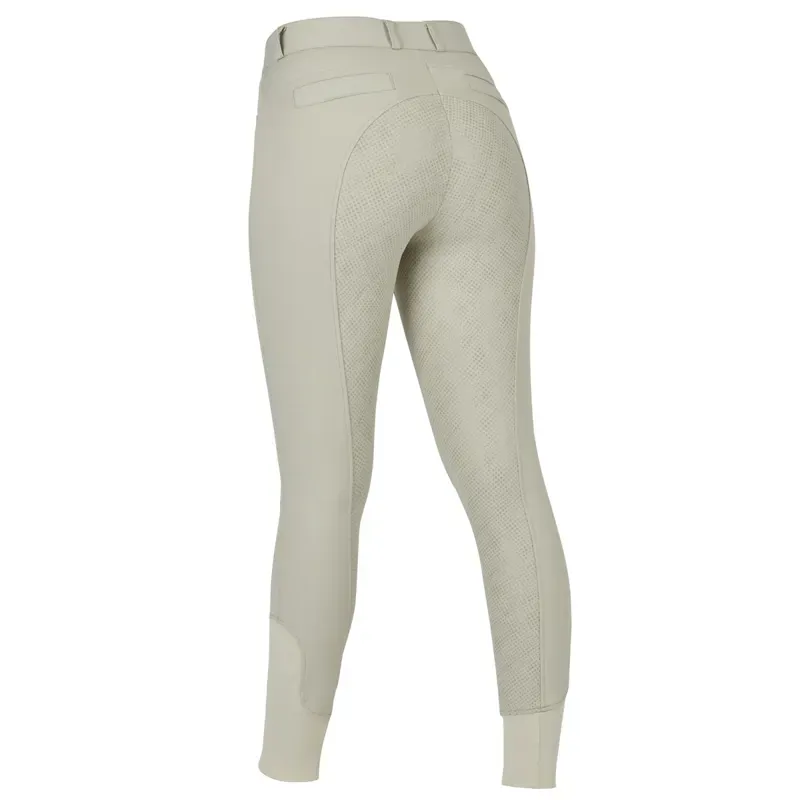 WeatherBeeta Duet Full Grip Womens Competition Breeches  - Beige-1