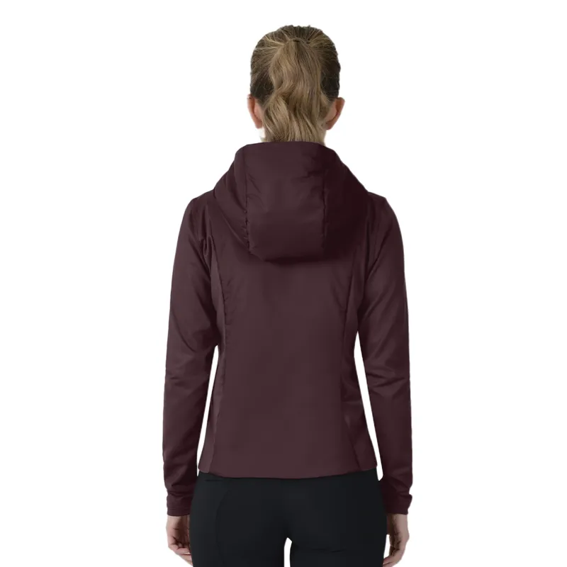 Weatherbeeta Hybrid Womens Padded Jacket - Mulberry-1