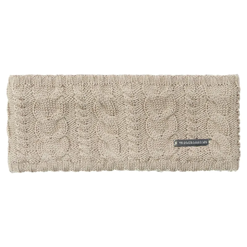 WeatherBeeta Knitted Headband - Dark Taupe
