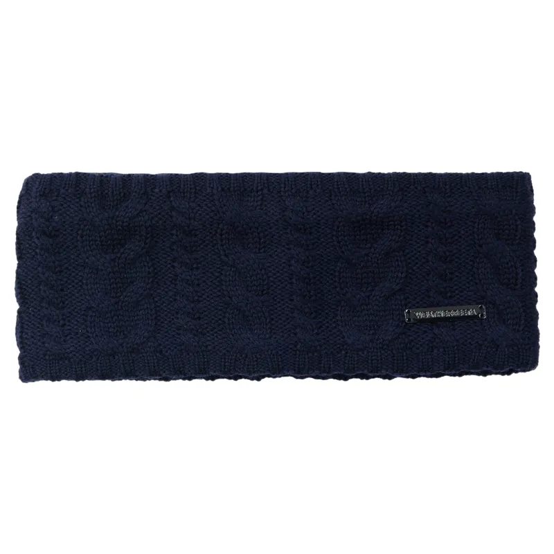 WeatherBeeta Knitted Headband - Navy