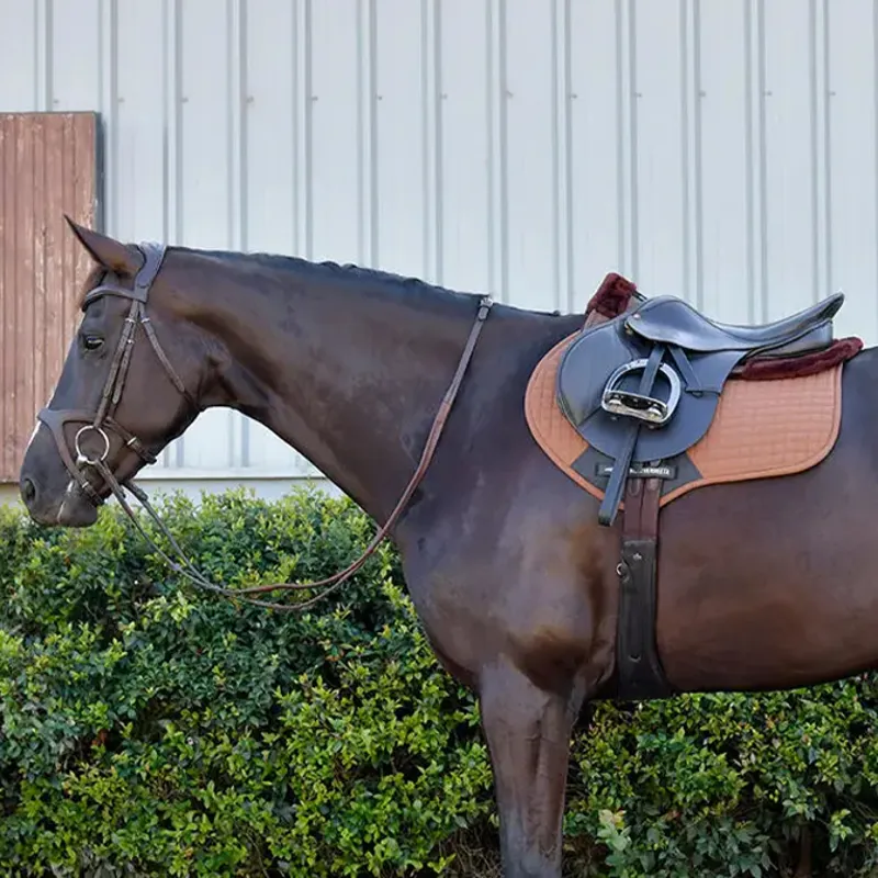 Weatherbeeta Prime Comfy Fleece GP Saddlecloth - Brown-1