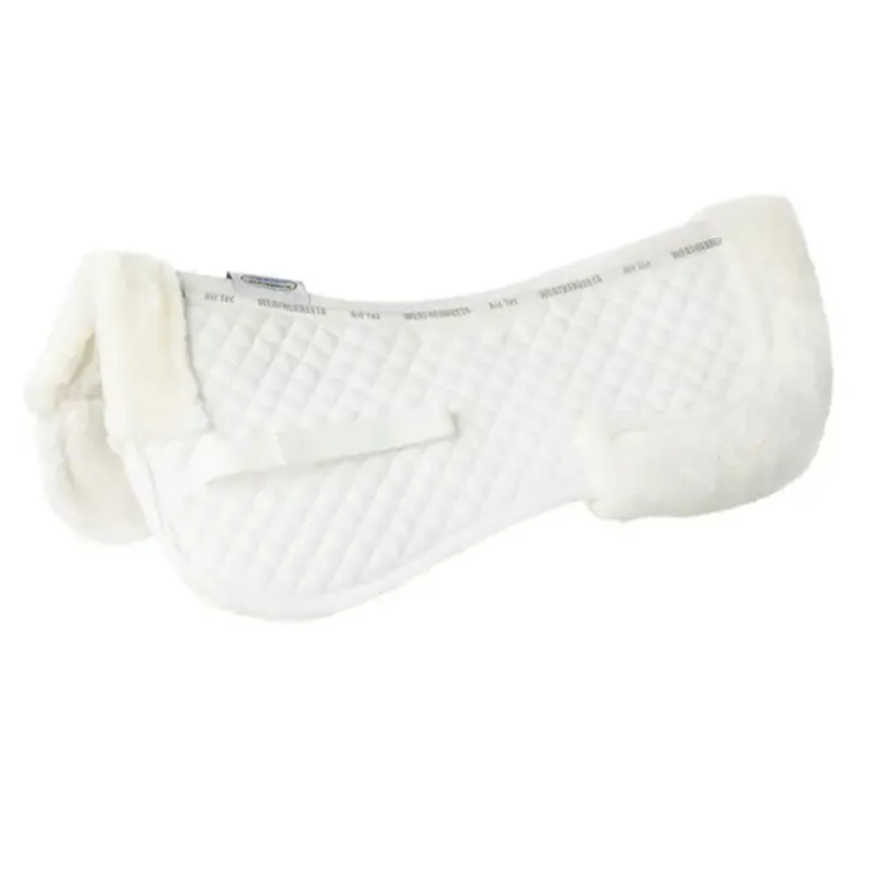 Weatherbeeta Prime Comfy Fleece Half Pad - White