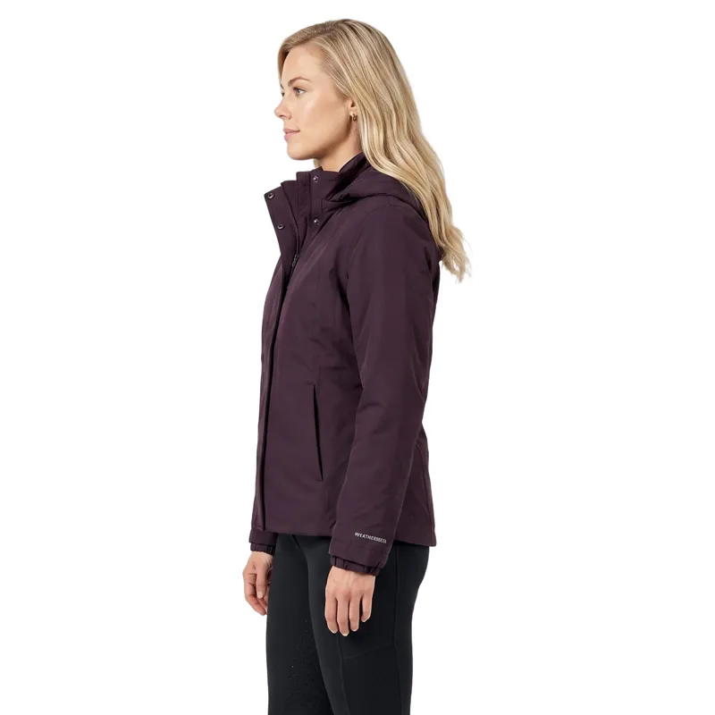 WeatherBeeta Protect Waterproof Insulated Riding Jacket - Blackberry-2