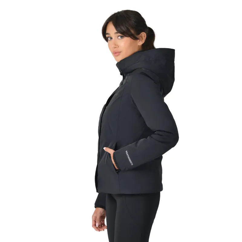 WeatherBeeta Protect High Neck Waterproof Jacket - Black-3