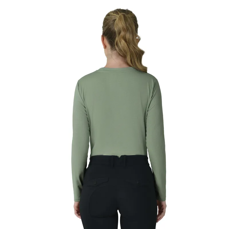 WeatherBeeta Relaxed UV Long Sleeve Womens Tee - Olive Leaf-1