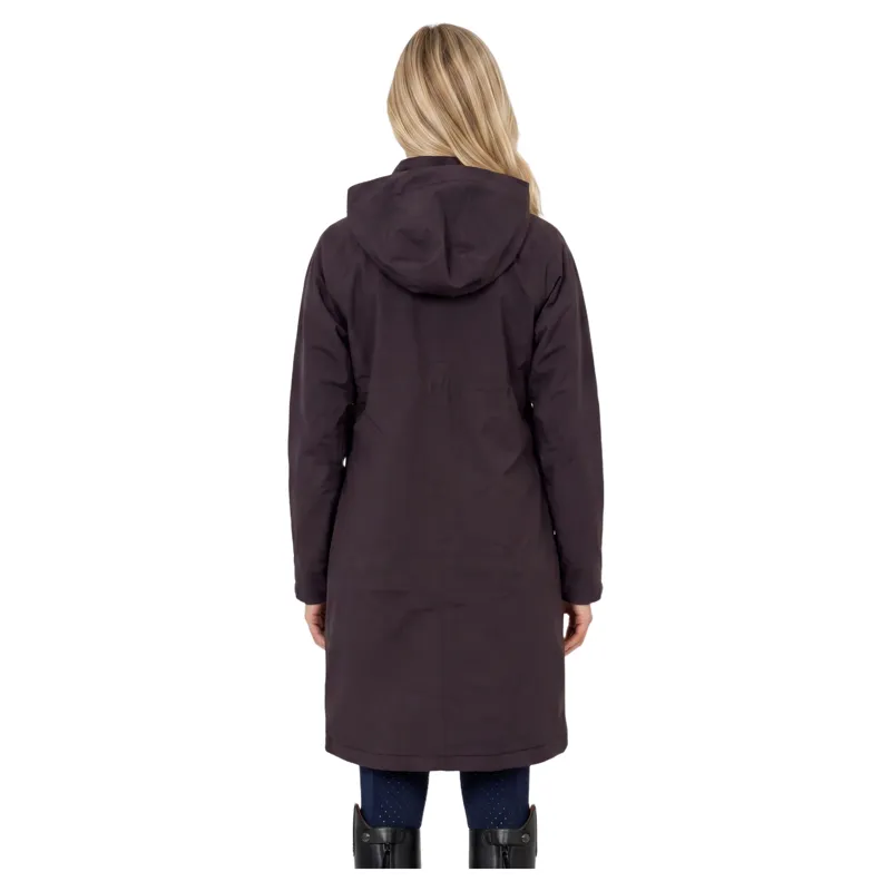 WeatherBeeta Spectator Womens Waterproof Fleece Lined Jacket - Blackberry-1