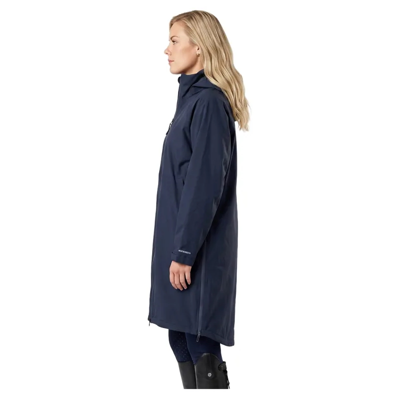 WeatherBeeta Spectator Womens Waterproof Fleece Lined Jacket - Navy-2