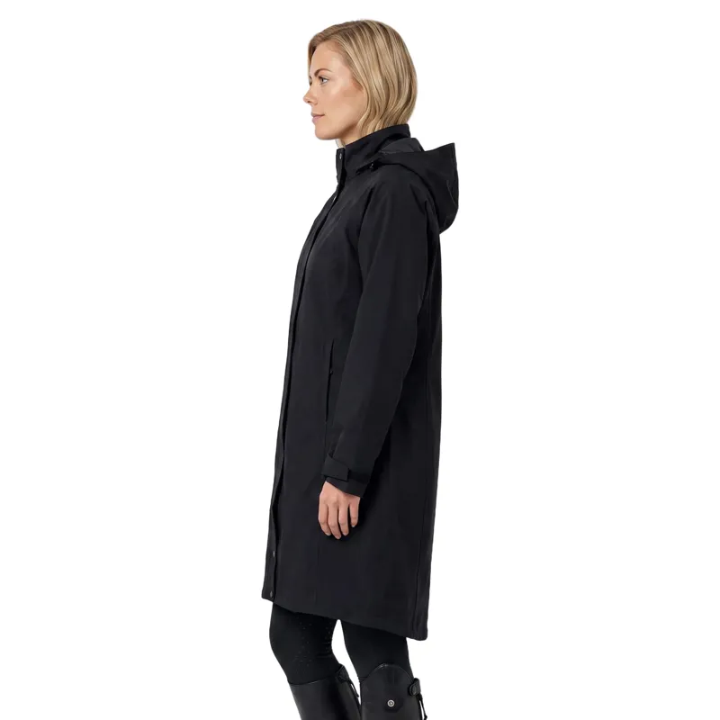 WeatherBeeta Reflective Windbreaker Womens Lightweight Jacket - Black-2