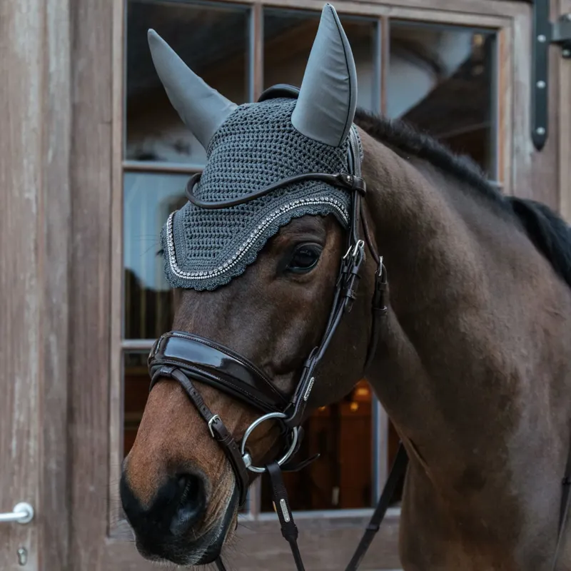 Kentucky Wellington Stone/Pearl Soundless Fly Veil - Grey-1