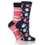 Sockshop Wild Feet Cosy Lounge Junior Socks 2 Pack - Paw