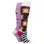Sockshop Wild Feet Dog Junior Knee High Socks 2 Pack - Dog In a Bobble Hat
