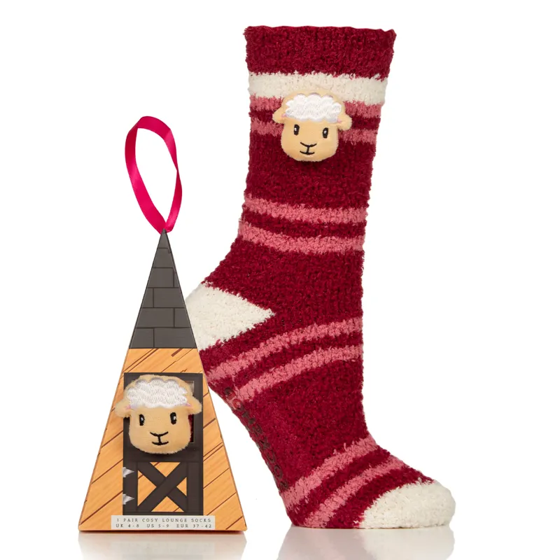 Wild Feet Womens Gift Box Socks - Sheep