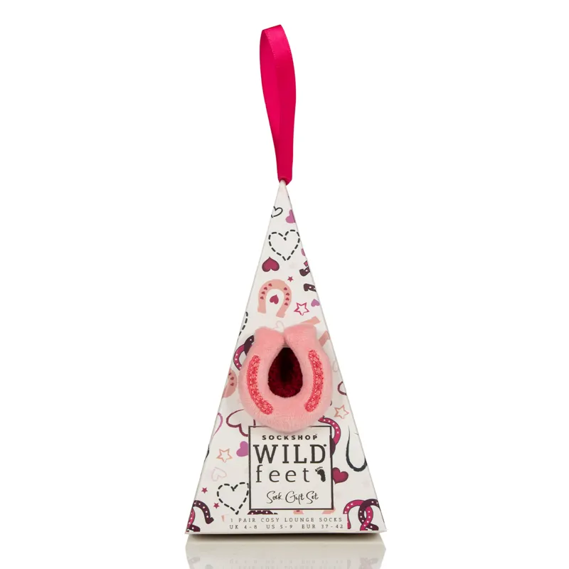 Wild Feet Womens Gift Box Socks - Horseshoe-2