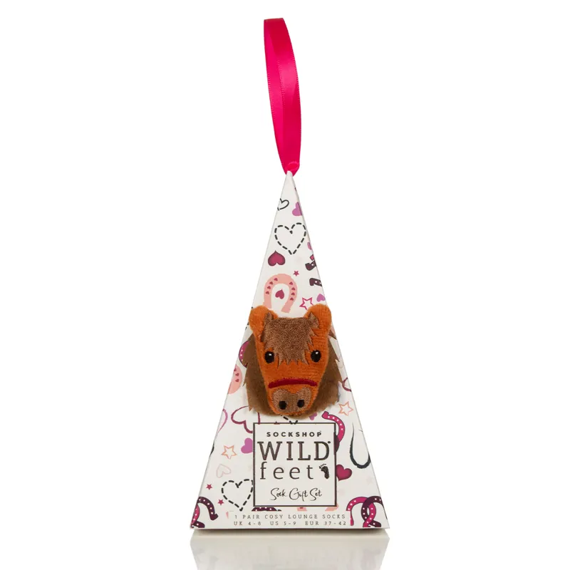 Wild Feet Junior Gift Box Socks - Pony-1