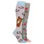 Sockshop Wild Feet Knee High Womens Socks 2 Pack - Horsing Around