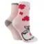 Sockshop Wild Feet Cosy Lounge Adults Socks 2 Pack - Teacup Mouse