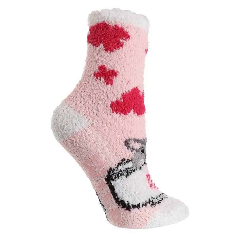 Sockshop Wild Feet Cosy Adults Socks - Teacup Mouse-1