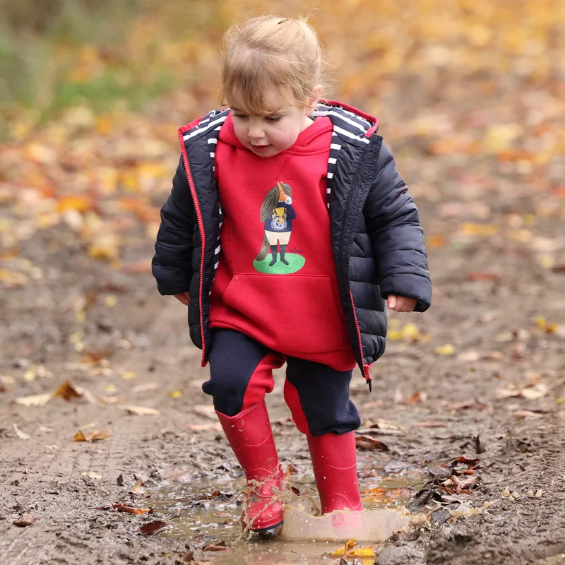 Winnie and Me Junior Hoodie - Red-5