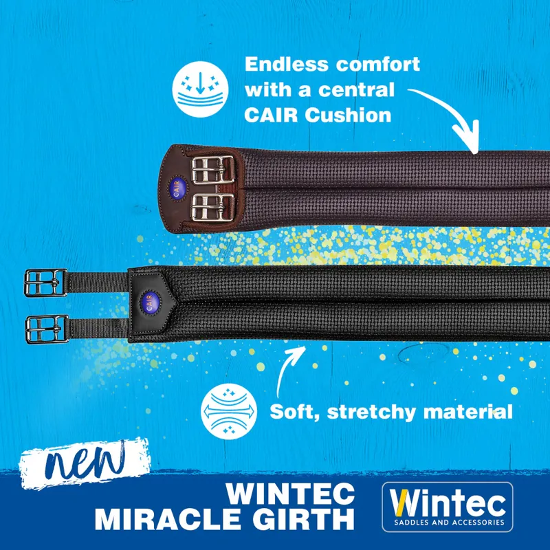 Wintec Miracle Short Girth - Brown-2