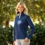 Woof Wear Womens 1/4 Zip Fleece - Navy
