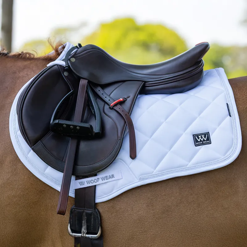 Woof Wear Vision Aura Close Contact Saddlecloth - White-1