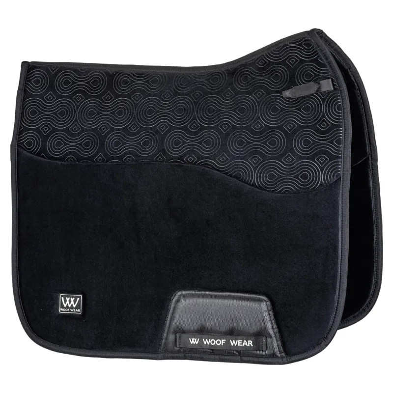 Woof Wear Elite Comfort Dressage Saddlecloth - Black