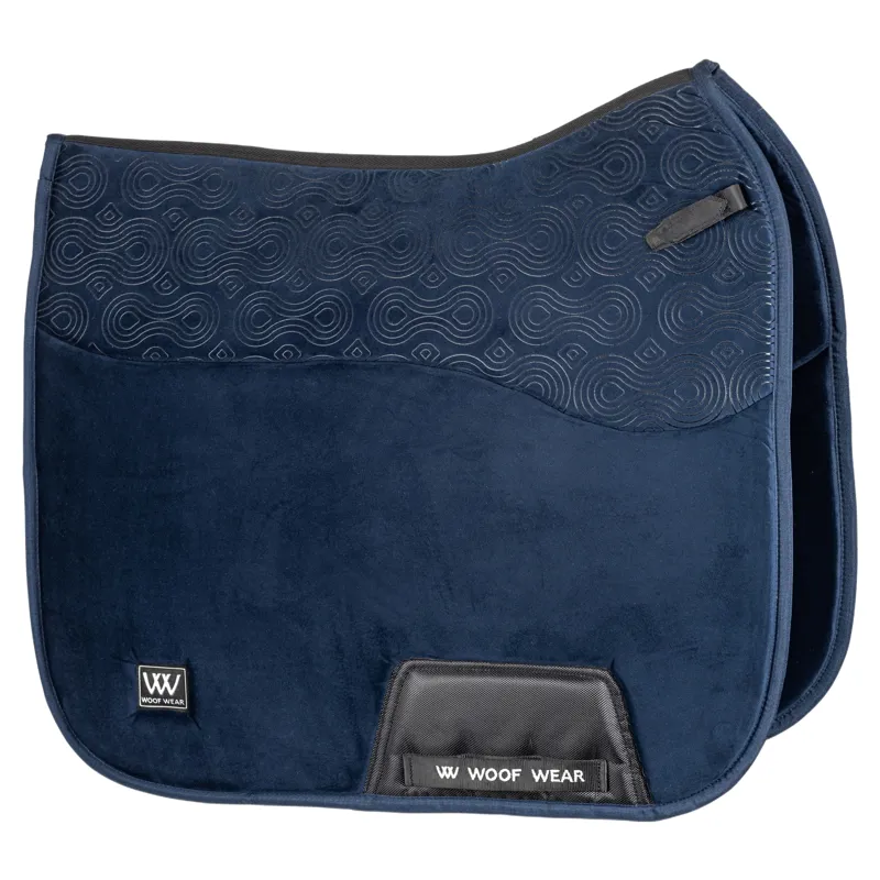 Woof Wear Elite Comfort Dressage Saddlecloth - Navy