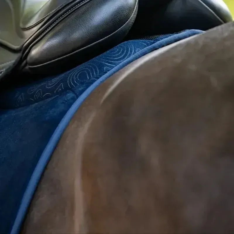 Woof Wear Elite Comfort and Dressage Saddlecloth - Navy-2