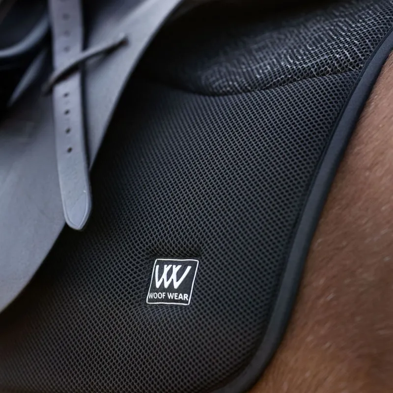 Woof Wear Elite Comfort Mesh Close Contact Saddlecloth - Black-4