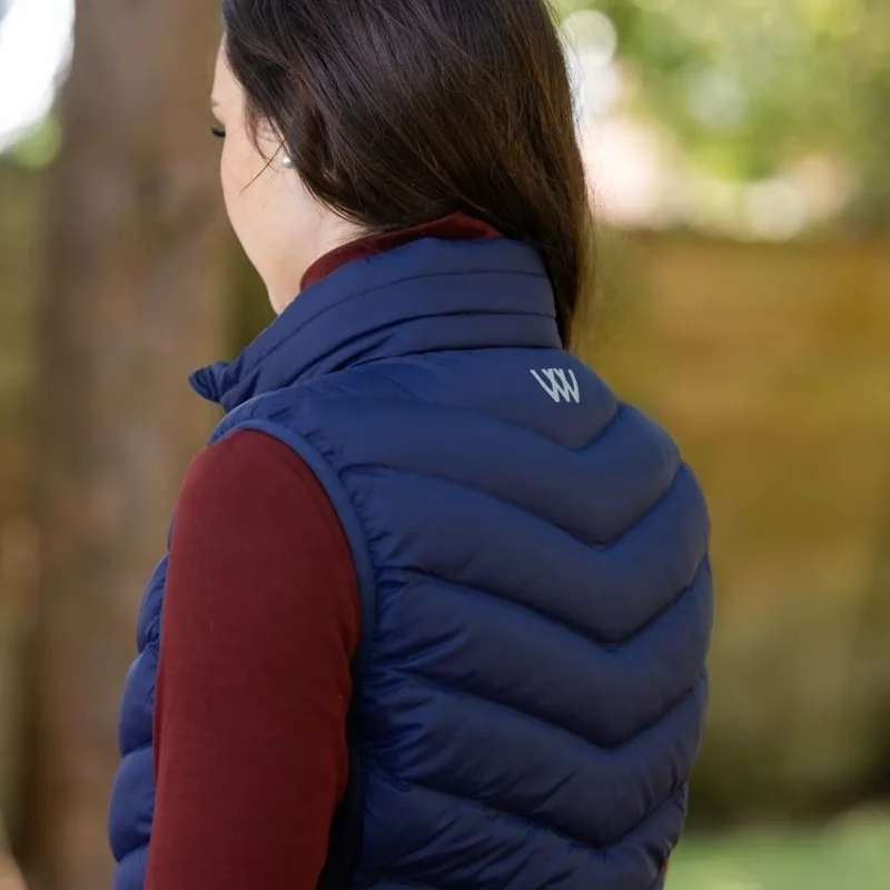 Woof Wear Heated Womens Gilet - Navy-3