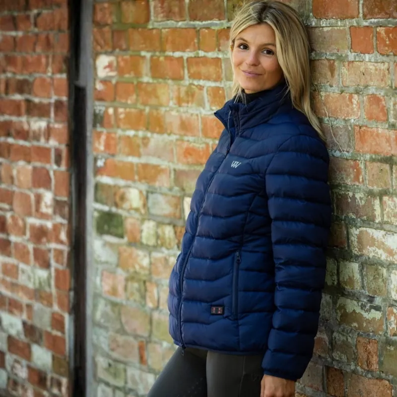 Woof Wear Heated Womens Jacket - Navy-3