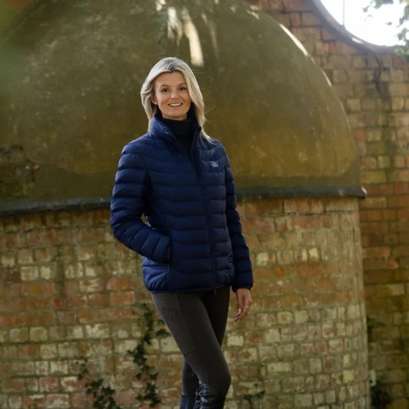 Woof Wear Heated Womens Jacket - Navy-4
