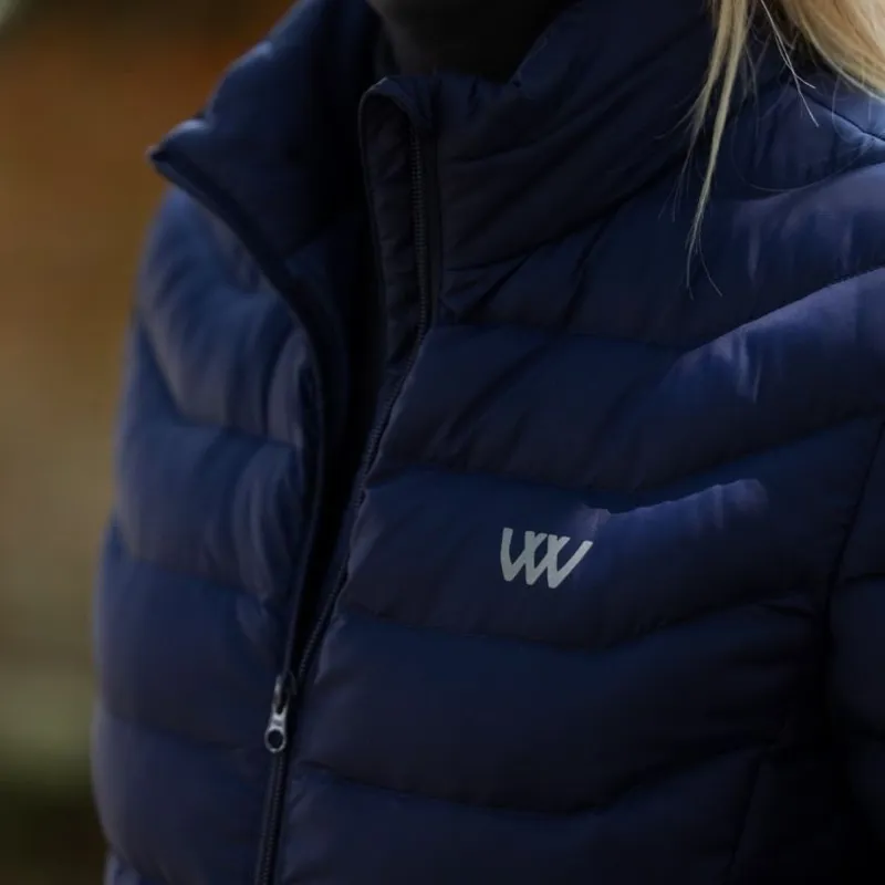 Woof Wear Heated Womens Jacket - Navy-2