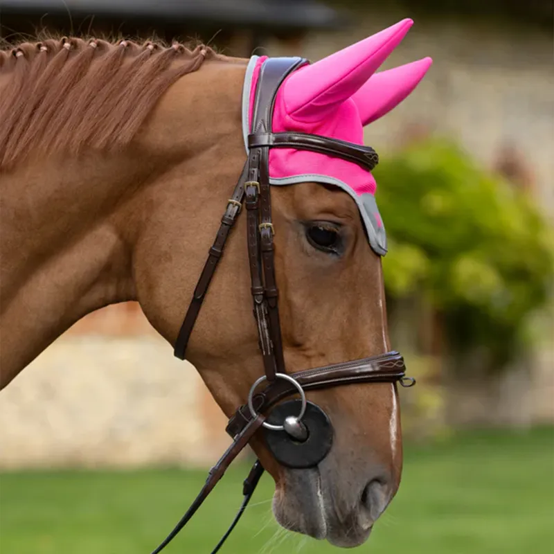 Woof Wear Hi Vis Noise Cancelling Fly Veil - Pink-2