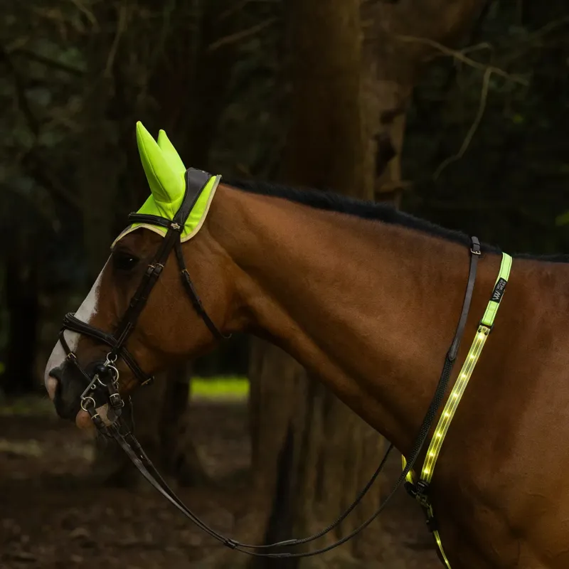 Woof Wear Hi Vis Noise Cancelling Fly Veil - Yellow-3