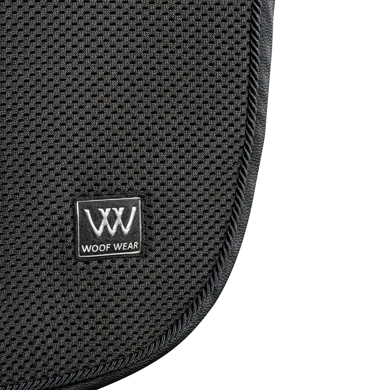 Woof Wear iVent Dressage Saddlecloth - Black-2