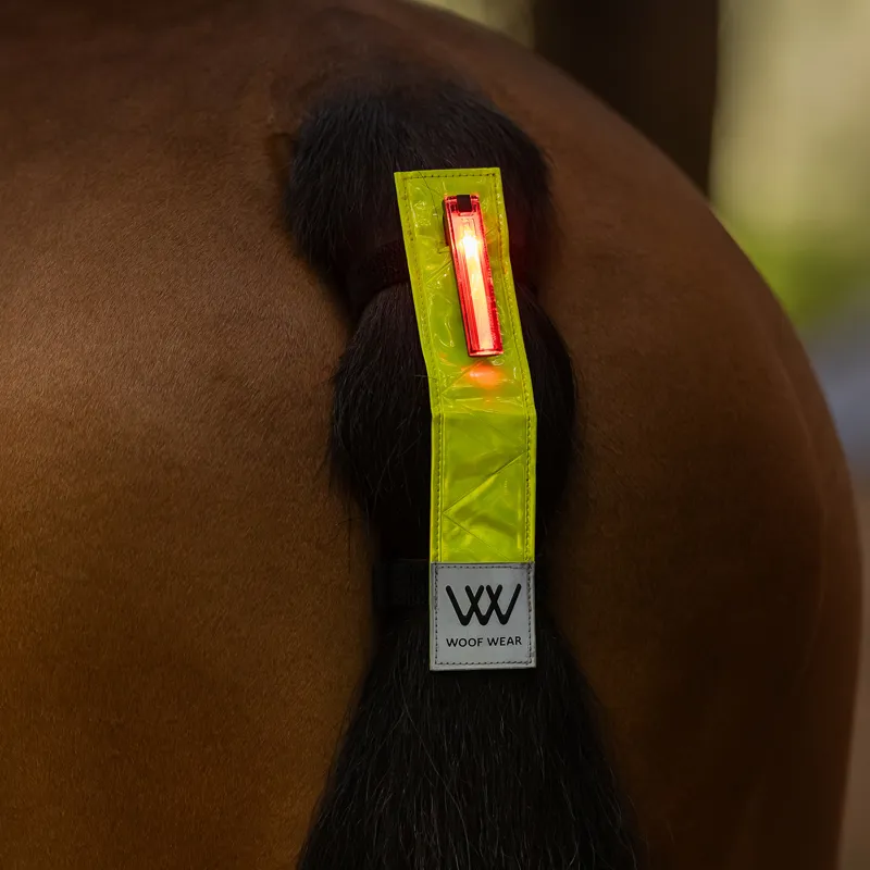 Woof Wear LED HiViz Tail Light - Yellow-1
