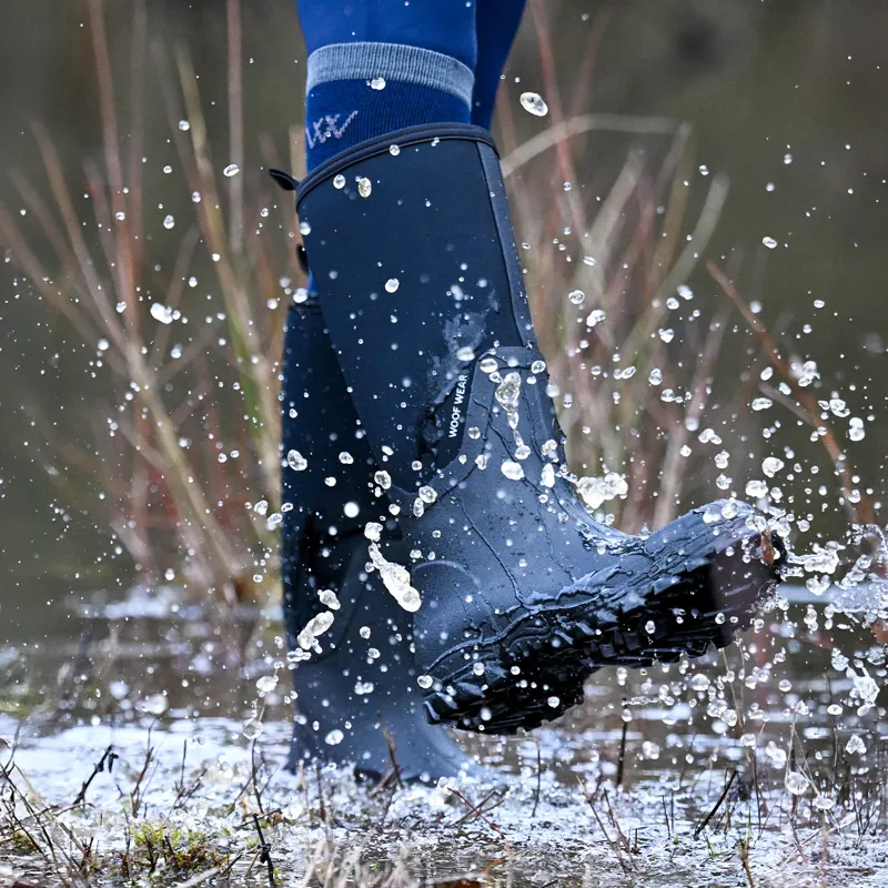 Woof Wear Long Work Boots - Black-4