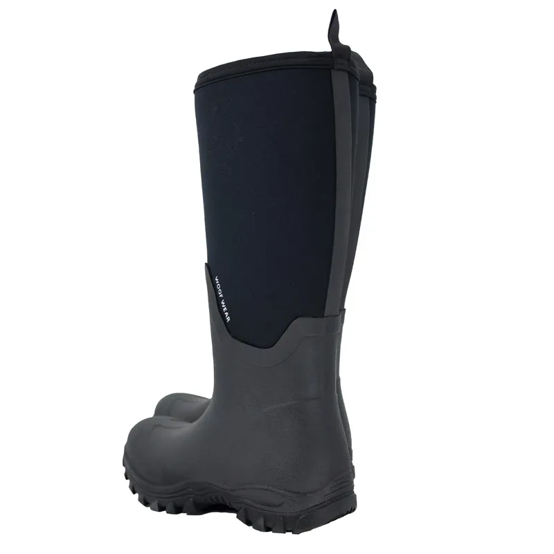 Woof Wear Long Work Boots - Black-3