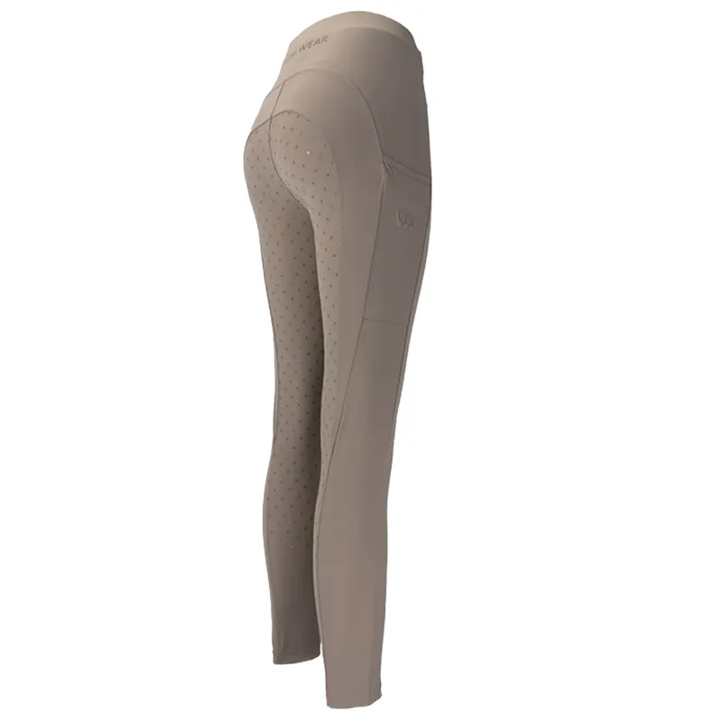 Woof Wear Original Lite Ladies Riding Tights - Stone